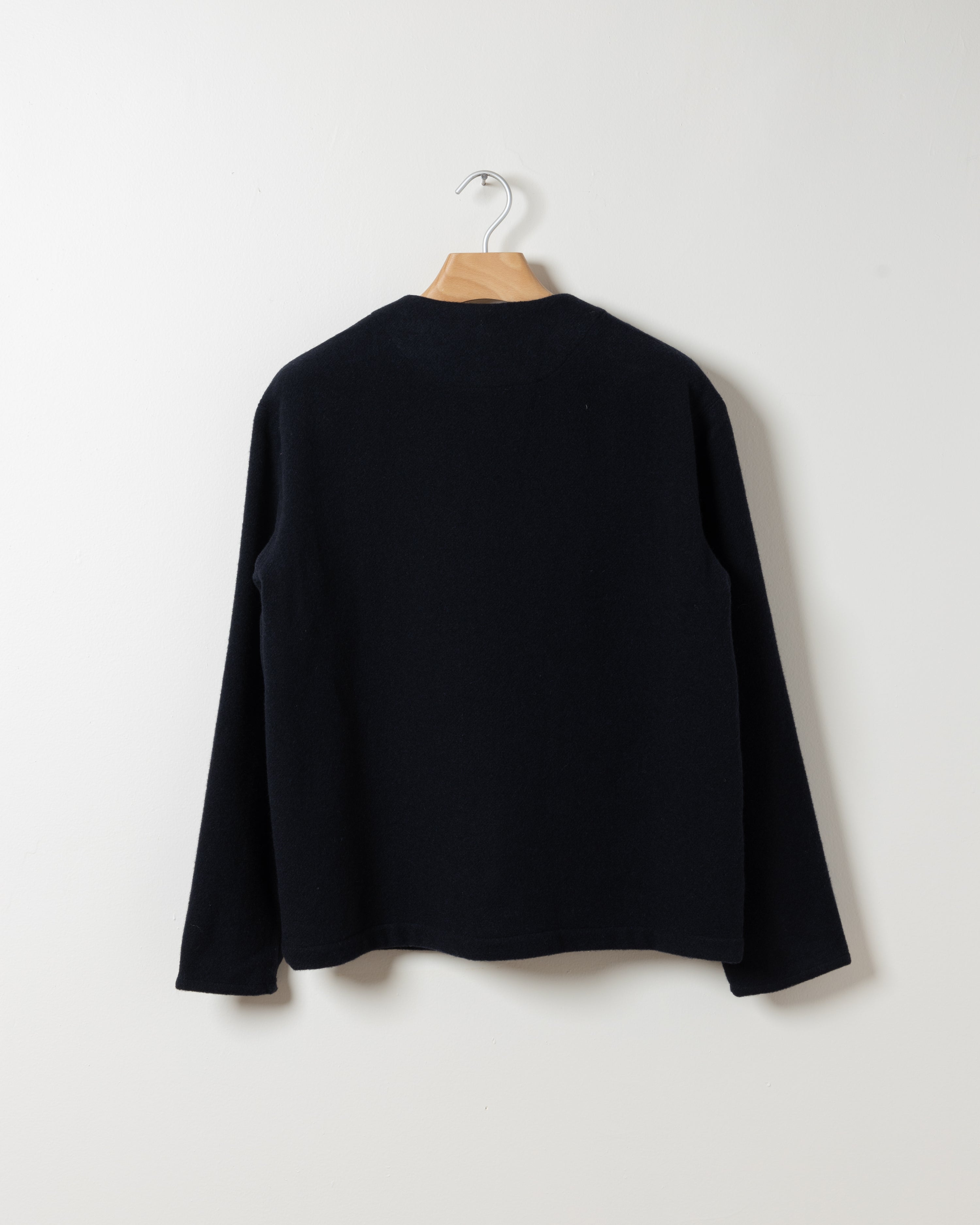 Double Breasted Cardigan in Navy