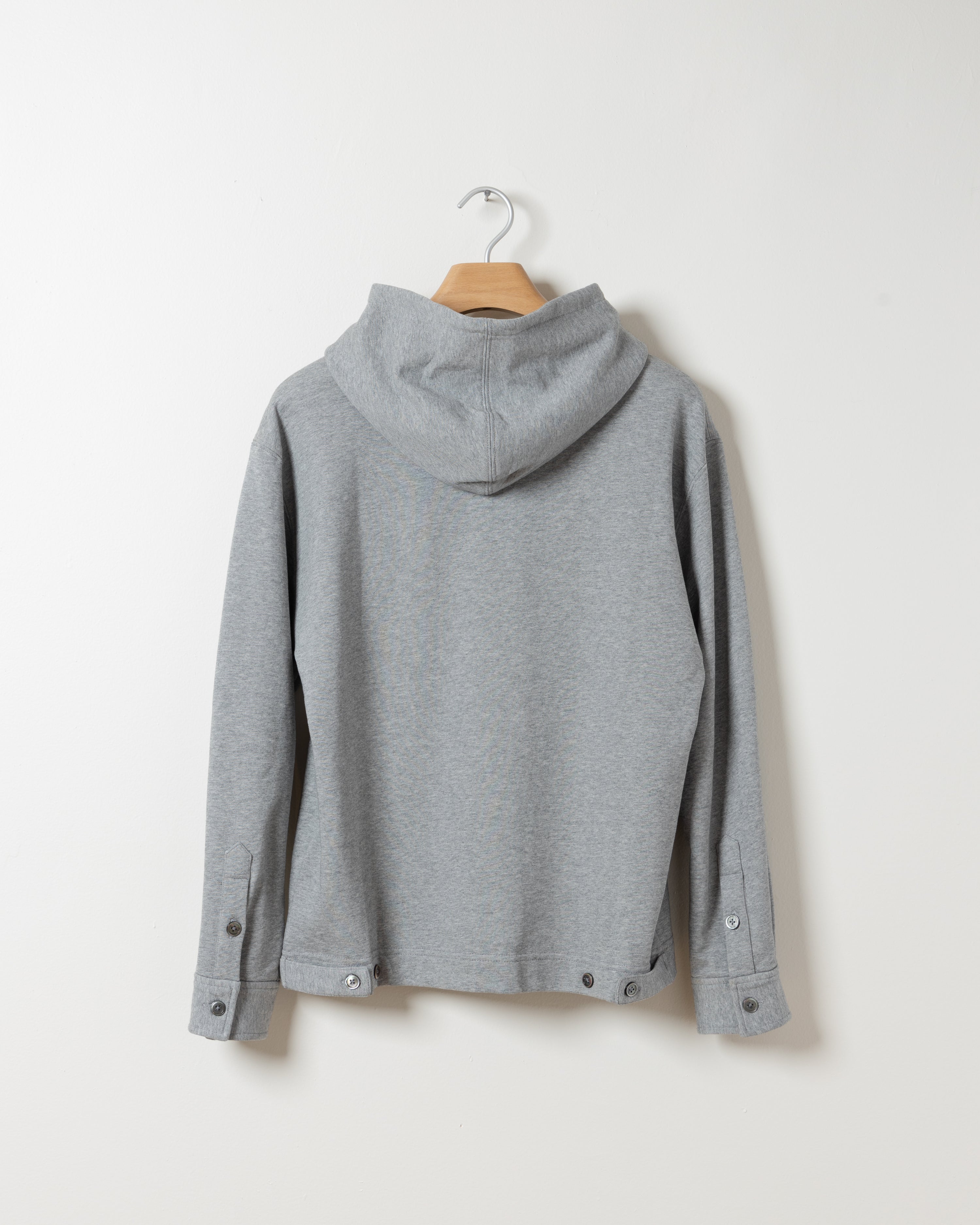 Formal Hoodie in Heather Grey