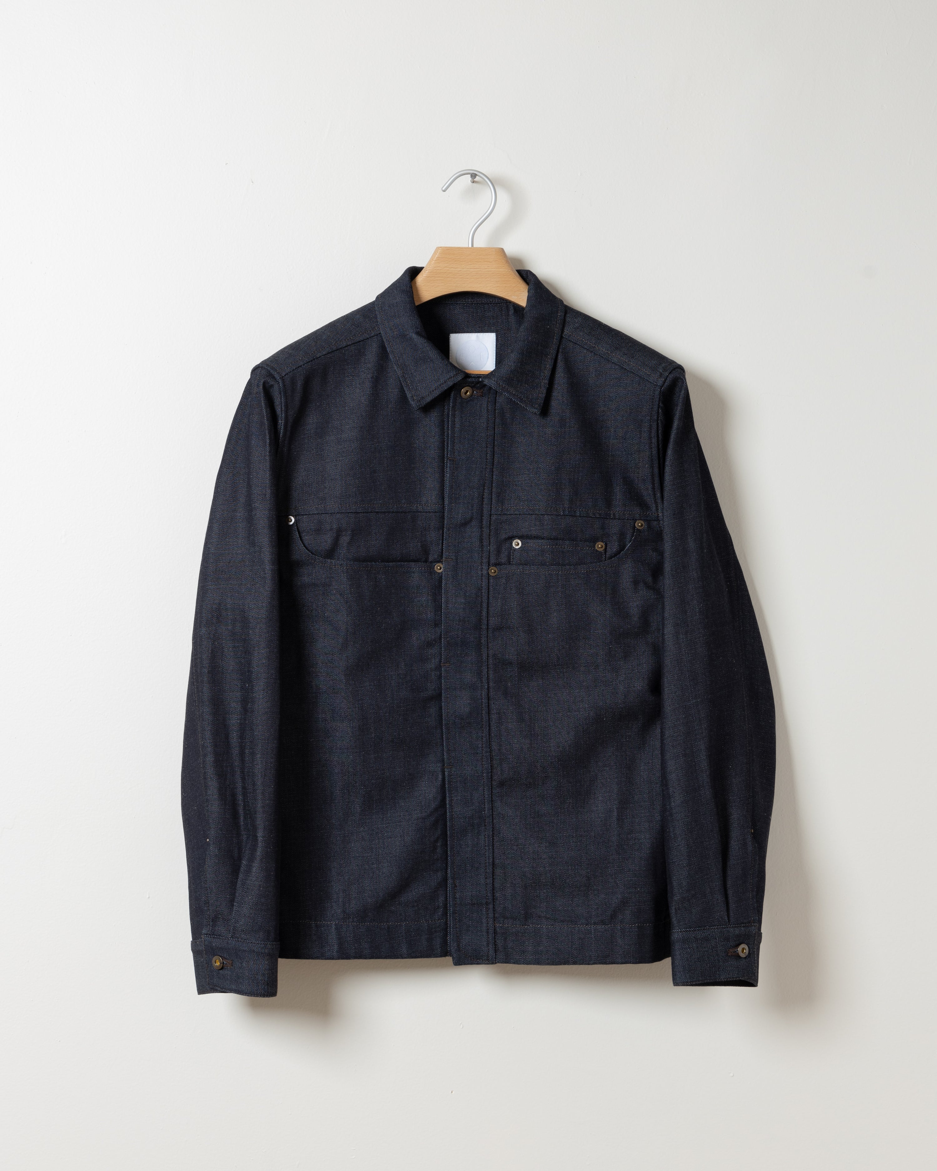 The Catchall Denim Jacket in Raw Indigo